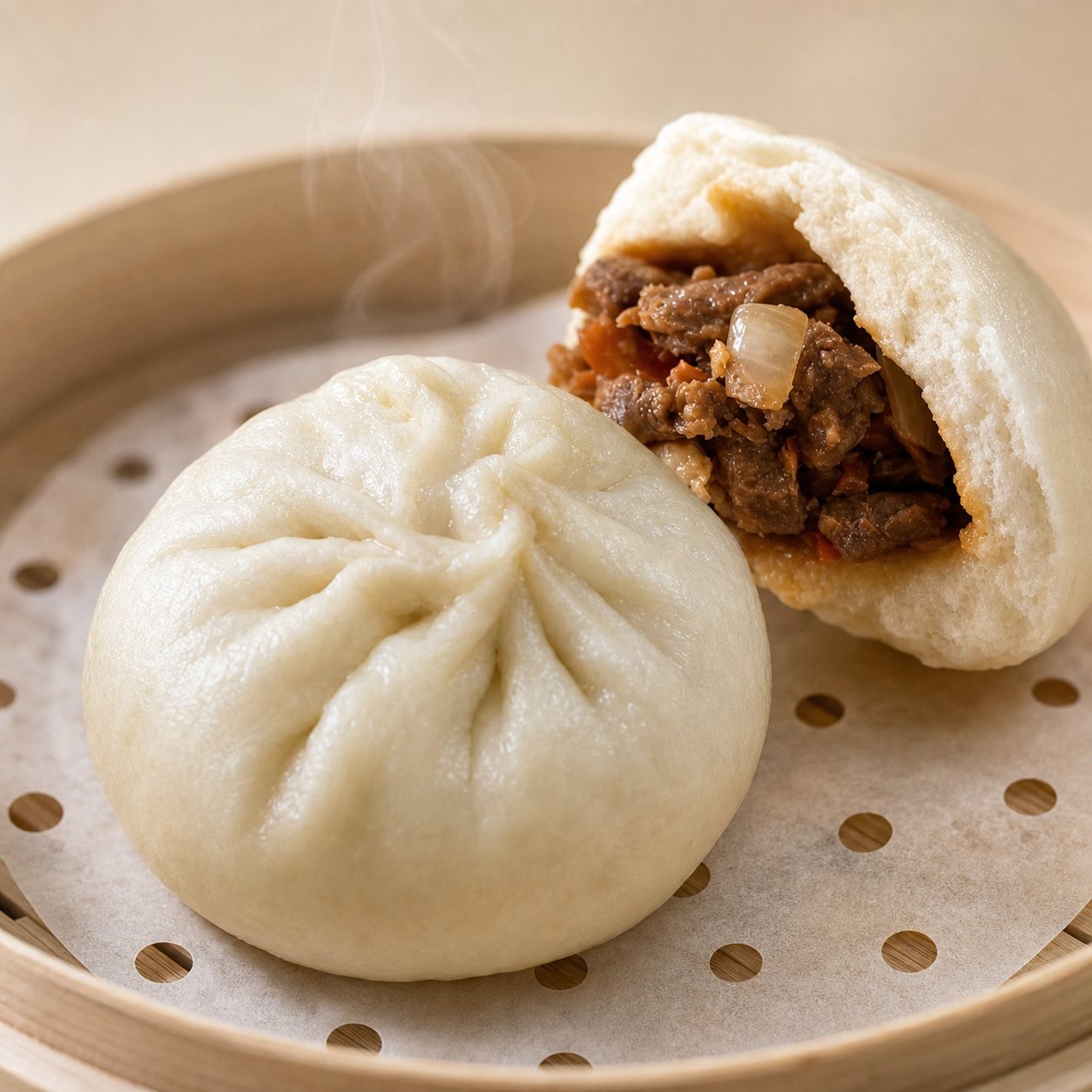 爆汁牛肉包 Signature Juicy Beef Bun