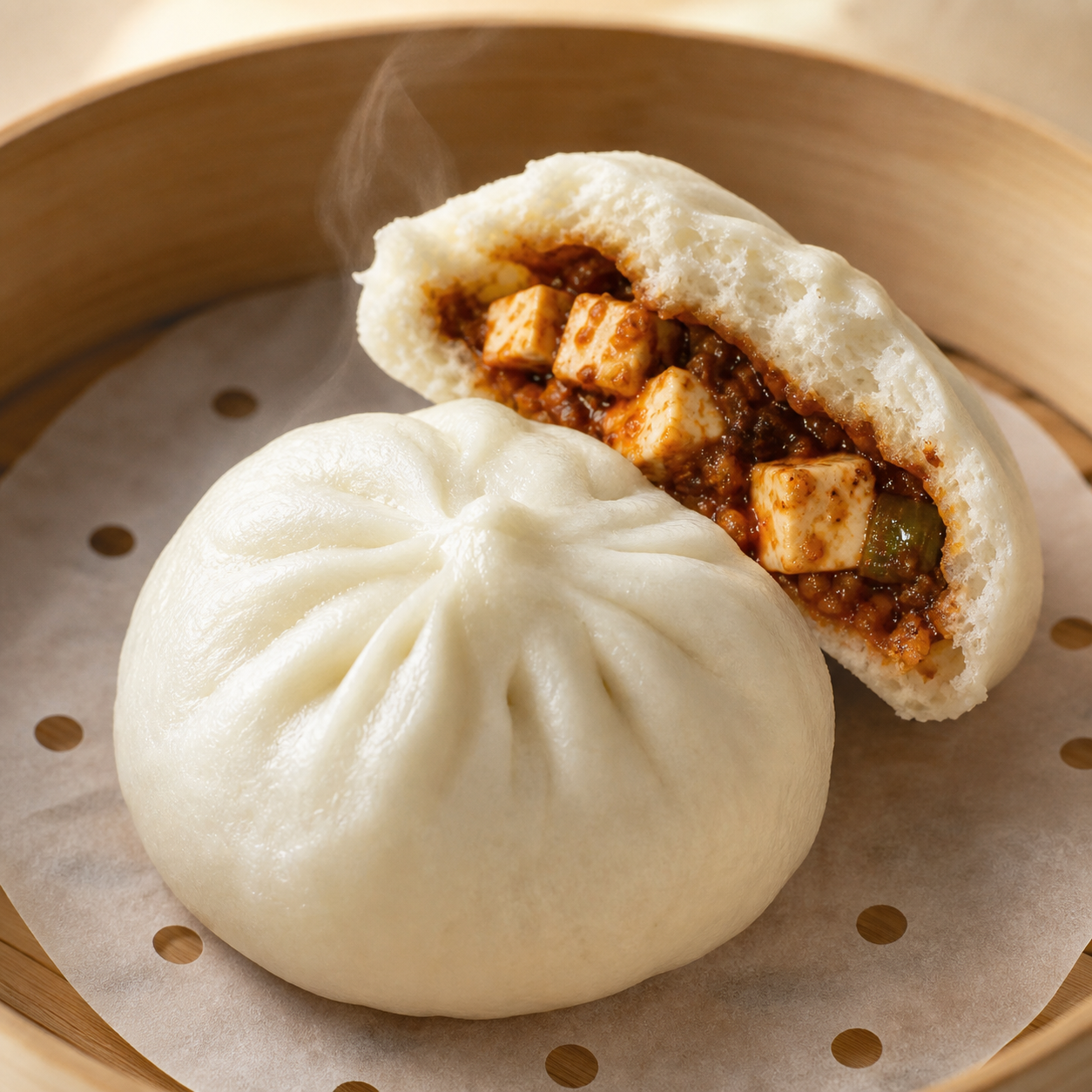 麻辣豆腐包 Mala Tofu Bun