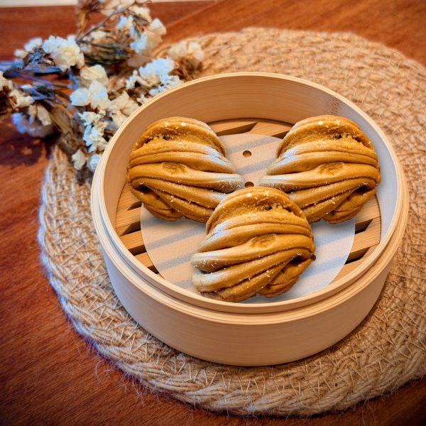 红糖椰蓉花卷 (3粒装) Brown Sugar Coconut Roll (3pcs)