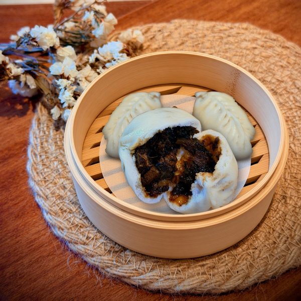 辣味梅干菜肉包 (3粒装) Spicy Preserved Veg Pork Bun (3pcs)